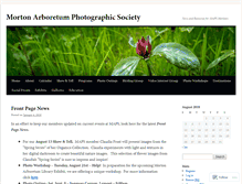 Tablet Screenshot of mortonarboretumphotographicsociety.com